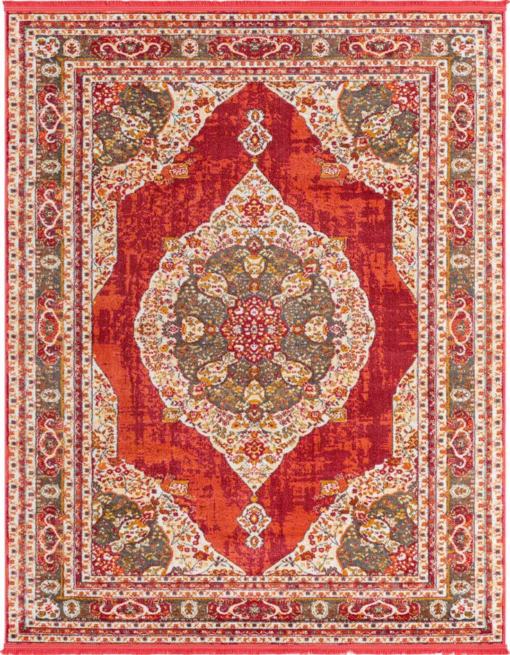 Detail image of 5' 5 x 8' Santiago Rug