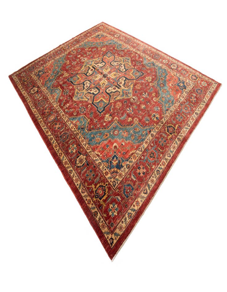 Detail image of 10' 4 x 13' Sara Wool Rug