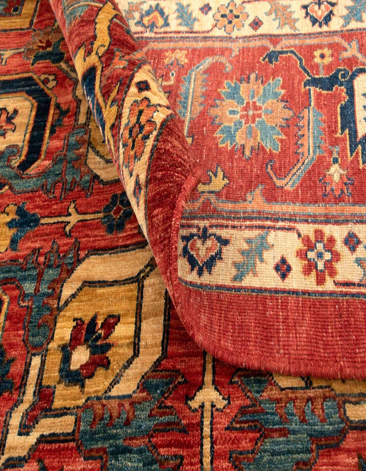 Detail image of 10' 4 x 13' Sara Wool Rug