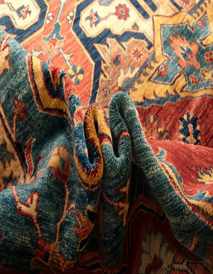 Detail image of 10' 4 x 13' Sara Wool Rug
