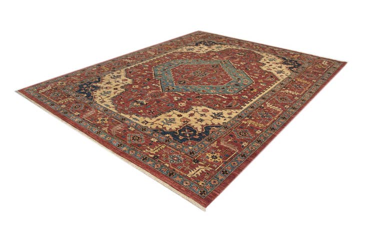 Detail image of 9' 4 x 11' 9 Sara Wool Rug