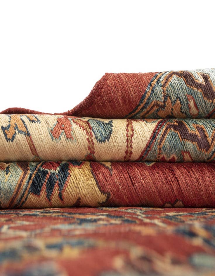 Detail image of 9' 1 x 11' 6 Sara Wool Rug