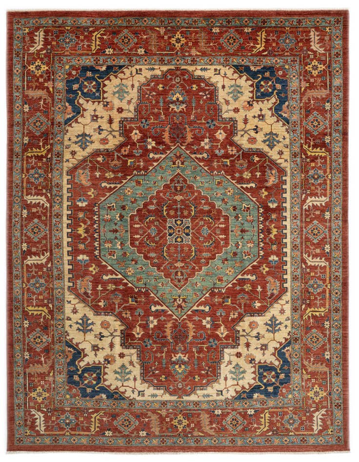 Detail image of 9' 3 x 11' 11 Sara Wool Rug