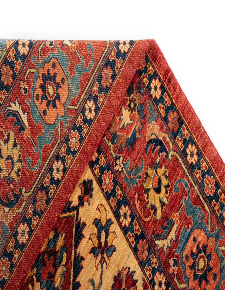 Detail image of 6' 2 x 8' 3 Sara Wool Rug