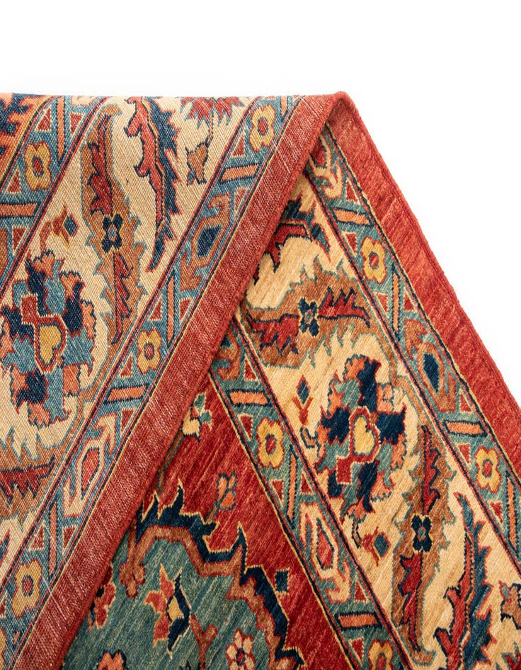 Detail image of 5' 10 x 8' 3 Sara Wool Rug