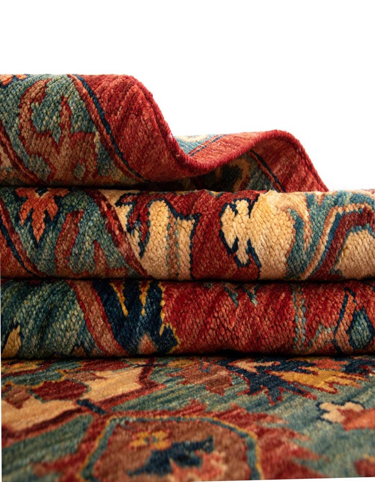 Detail image of 6' x 8' 2 Sara Wool Rug