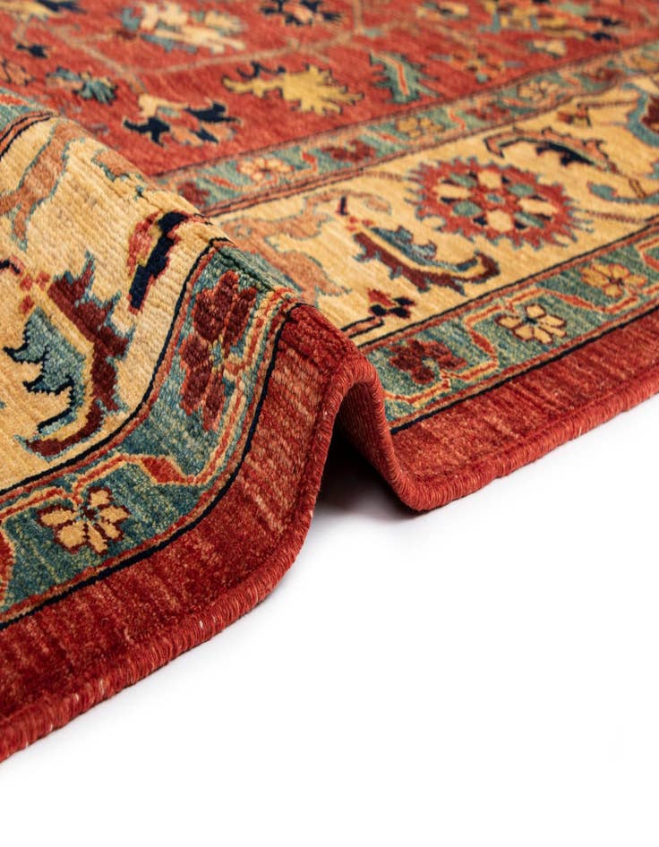 Detail image of 6' 1 x 8' Sara Wool Rug