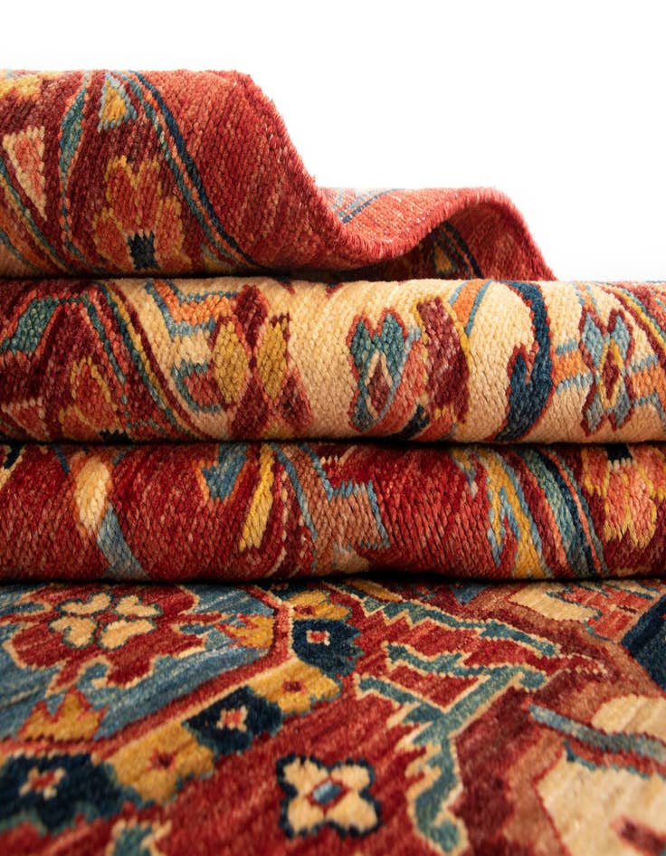 Detail image of 5' 11 x 8' 8 Sara Wool Rug