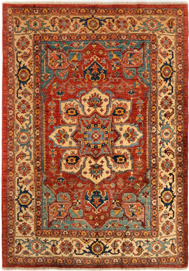 Detail image of 5' 11 x 8' 8 Sara Wool Rug