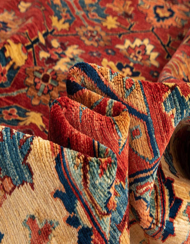 Detail image of 6' x 8' 6 Sara Wool Rug