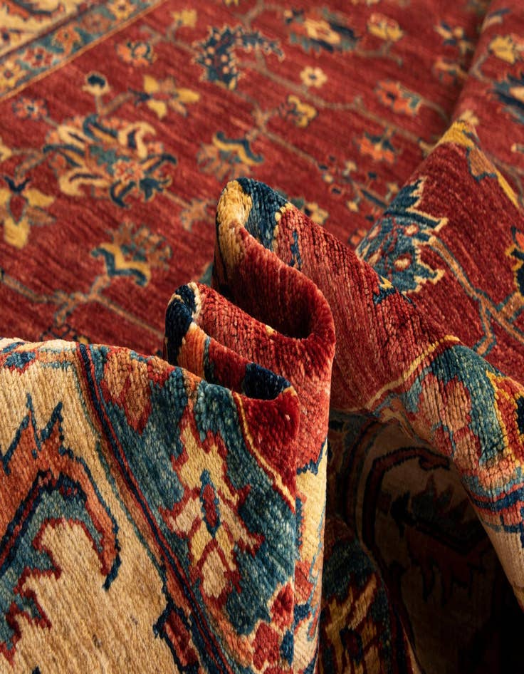 Detail image of 6' 2 x 8' 6 Sara Wool Rug