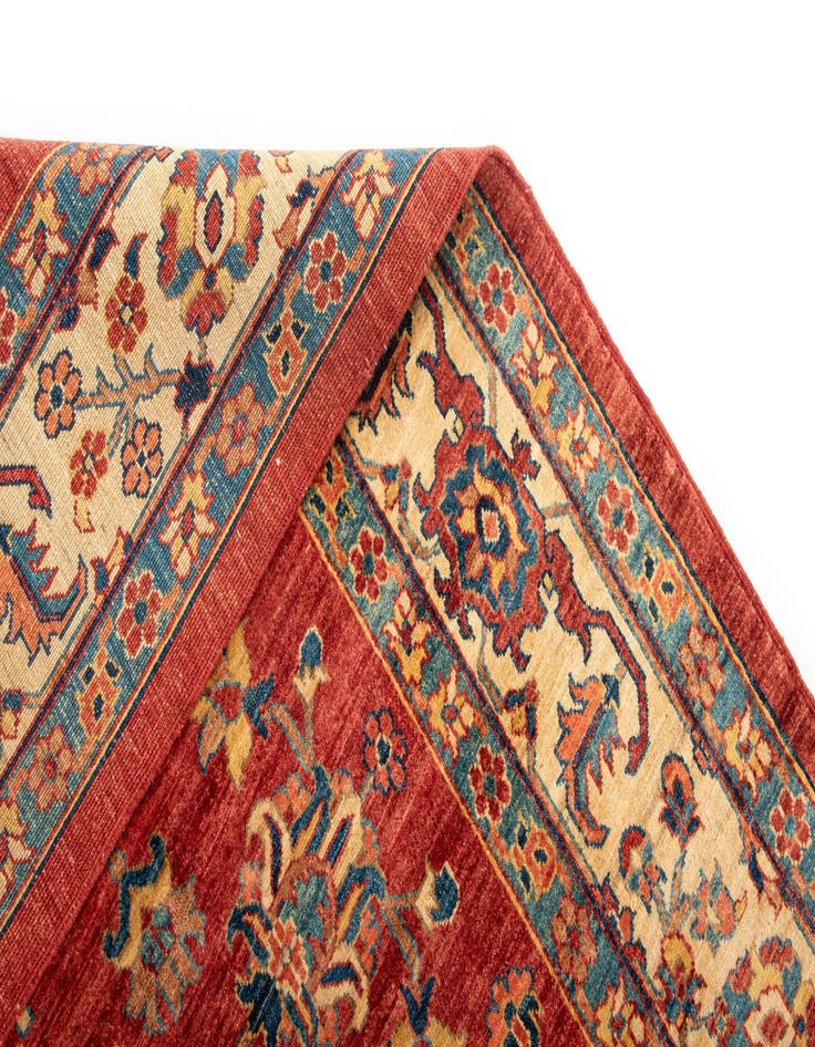 Detail image of 6' 2 x 8' 6 Sara Wool Rug