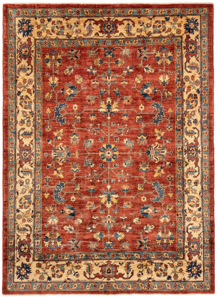 Detail image of 6' 2 x 8' 6 Sara Wool Rug