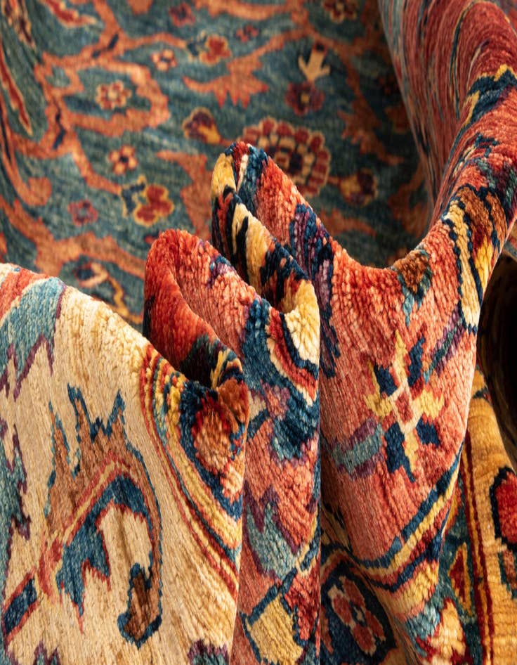 Detail image of 6' 2 x 8' 2 Sara Wool Rug