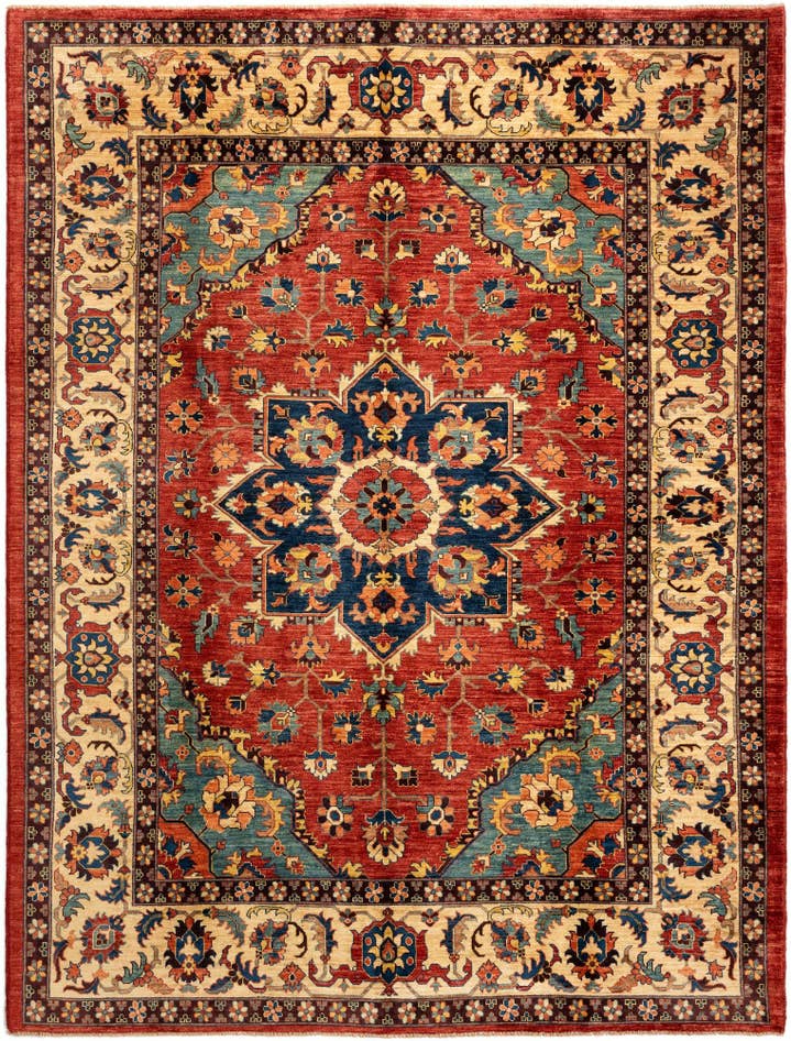 Detail image of 7' 3 x 9' 7 Sara Wool Rug