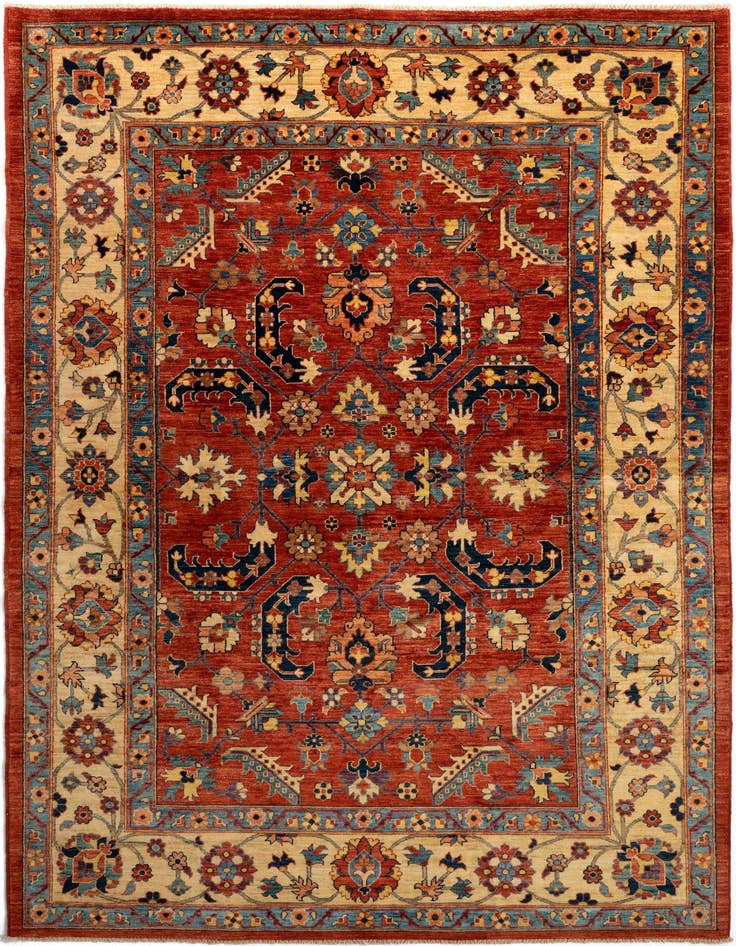 Detail image of 6' 10 x 9' 6 Sara Wool Rug