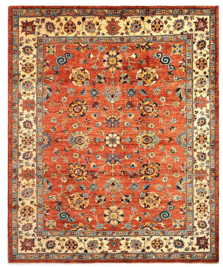Detail image of 8' 2 x 10' Sara Wool Rug