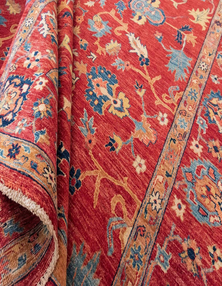 Detail image of 7' 3 x 9' 3 Sara Wool Rug