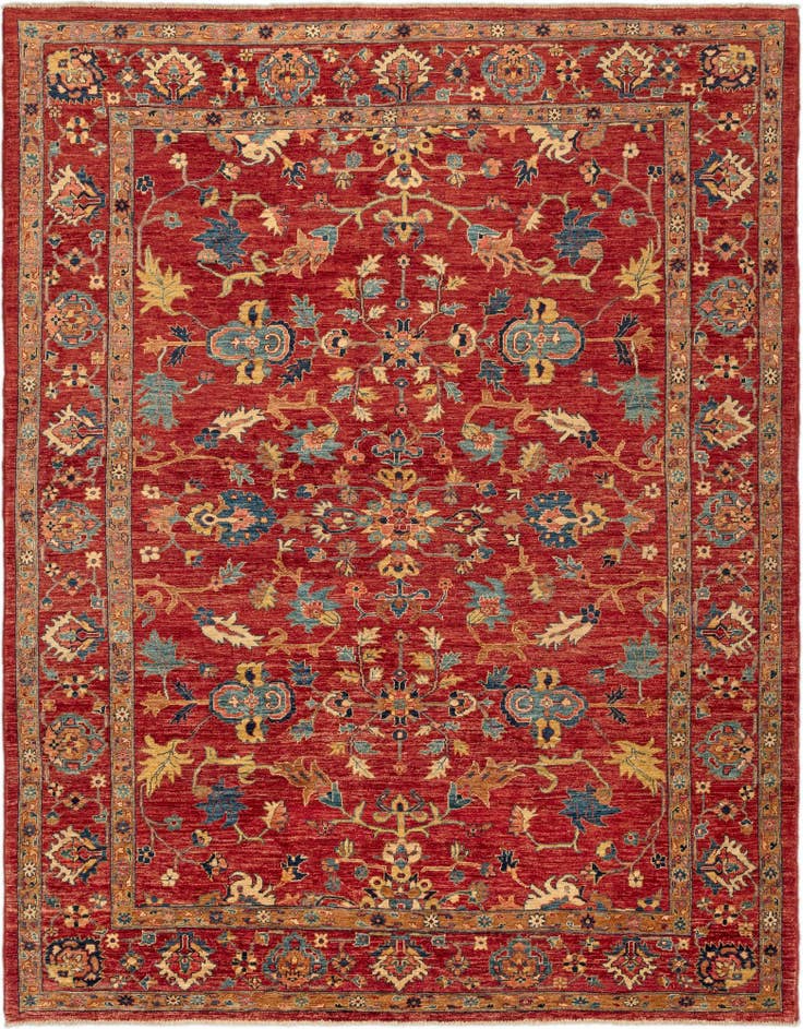 Detail image of 7' 3 x 9' 3 Sara Wool Rug
