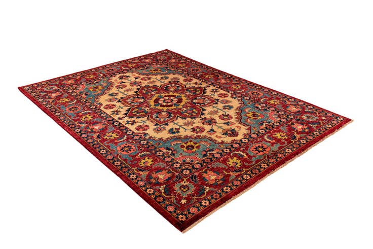 Detail image of 6' 2 x 8' 4 Sara Wool Rug