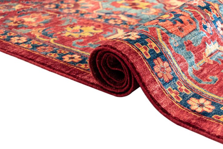 Detail image of 6' 2 x 8' 4 Sara Wool Rug
