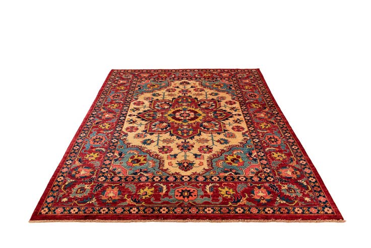 Detail image of 6' 2 x 8' 4 Sara Wool Rug