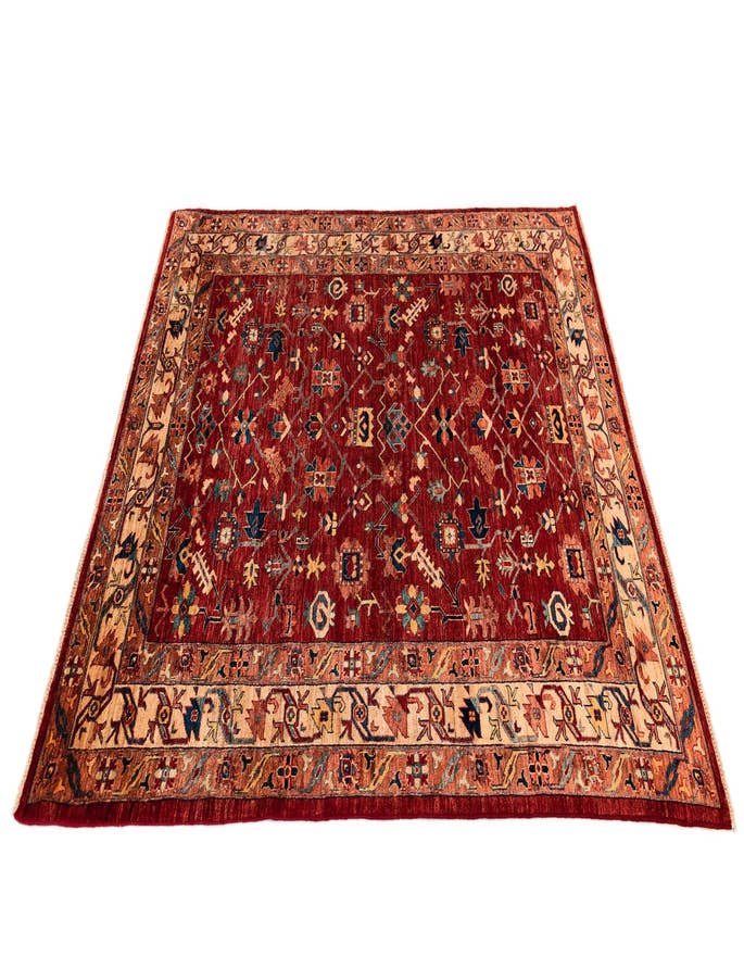 Detail image of 6' 4 x 8' 4 Sara Wool Rug