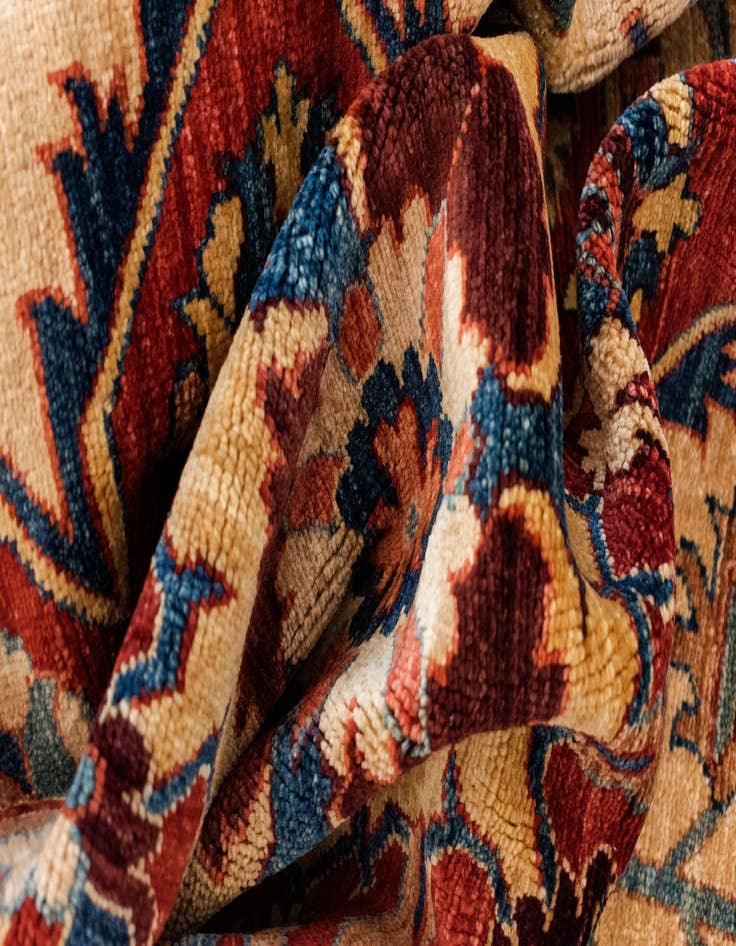 Detail image of 6' 2 x 8' 3 Sara Wool Rug