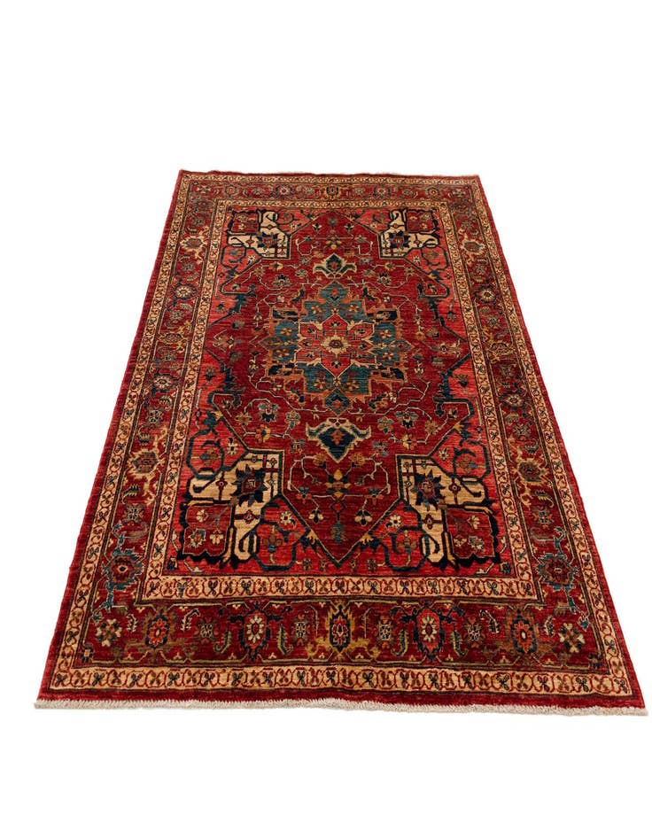 Detail image of 5' 11 x 7' 10 Sara Wool Rug