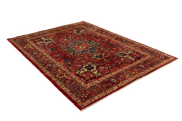 Detail image of 5' 11 x 7' 10 Sara Wool Rug
