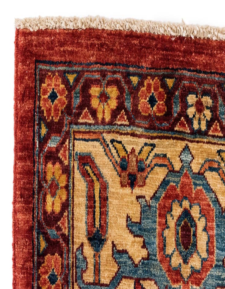 Detail image of 6' 2 x 8' 1 Sara Wool Rug