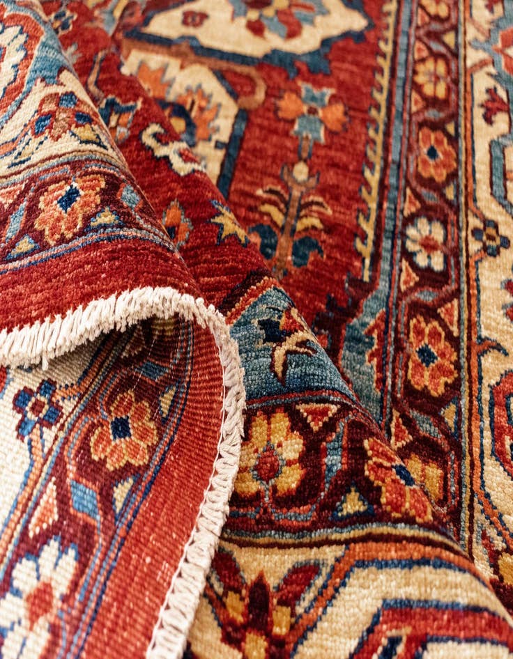 Detail image of 6' 2 x 8' 1 Sara Wool Rug