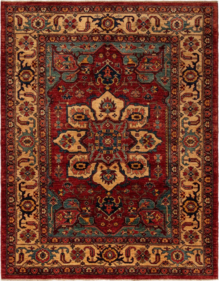 Detail image of 6' 2 x 8' 1 Sara Wool Rug