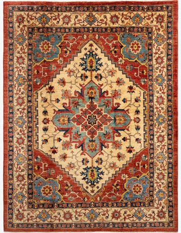 7' 3 x 9' 9 Sara Wool Rug