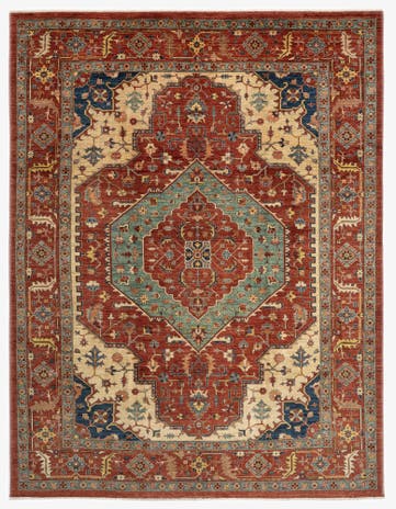 9' 3 x 11' 11 Sara Wool Rug