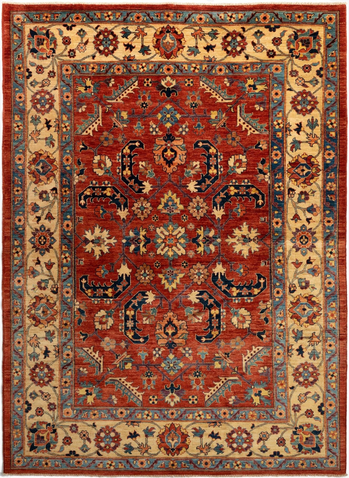 6' 10 x 9' 6 Sara Wool Rug
