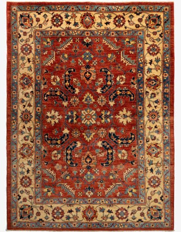 6' 10 x 9' 6 Sara Wool Rug