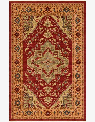 Red Sara Rug