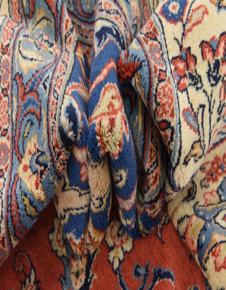 Detail image of 11' 6 x 16' 1  Hand Knotted Sarough Persian Wool Rug