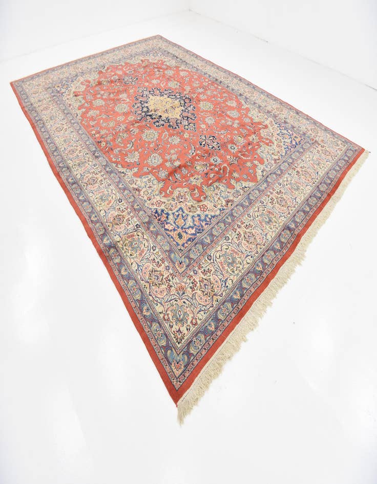 Detail image of 11' 6 x 16' 1  Hand Knotted Sarough Persian Wool Rug