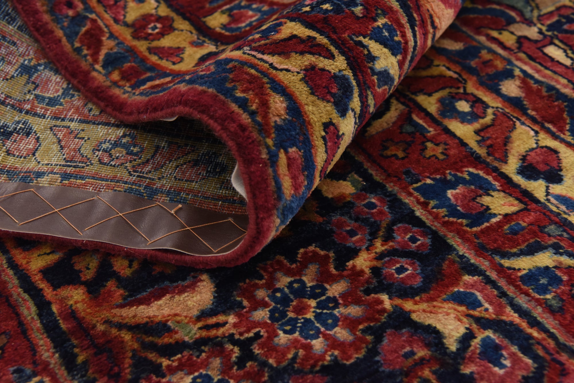 11' 9 x 19' Hand Knotted Sarough Persian Wool Rug