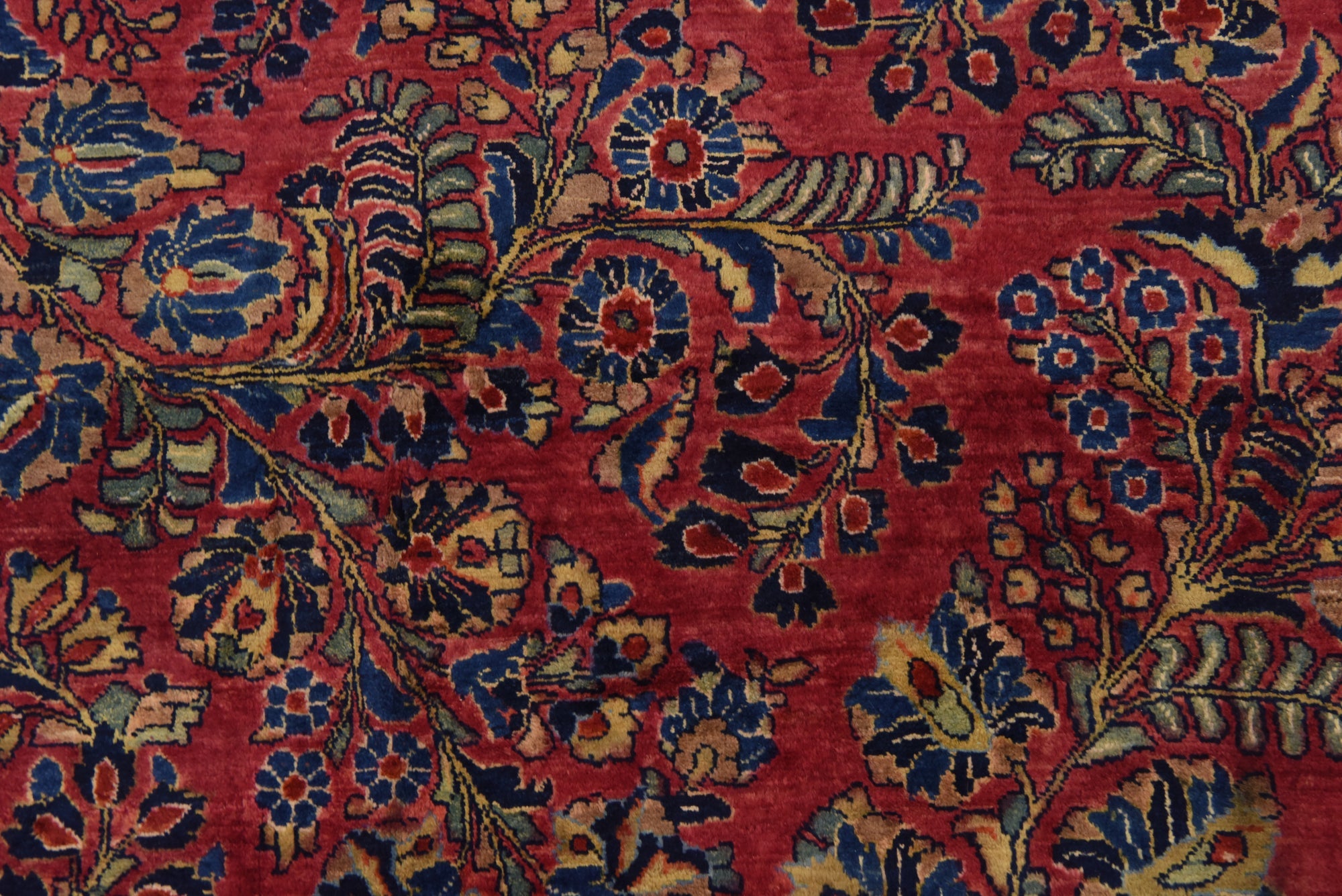 11' 9 x 19' Hand Knotted Sarough Persian Wool Rug