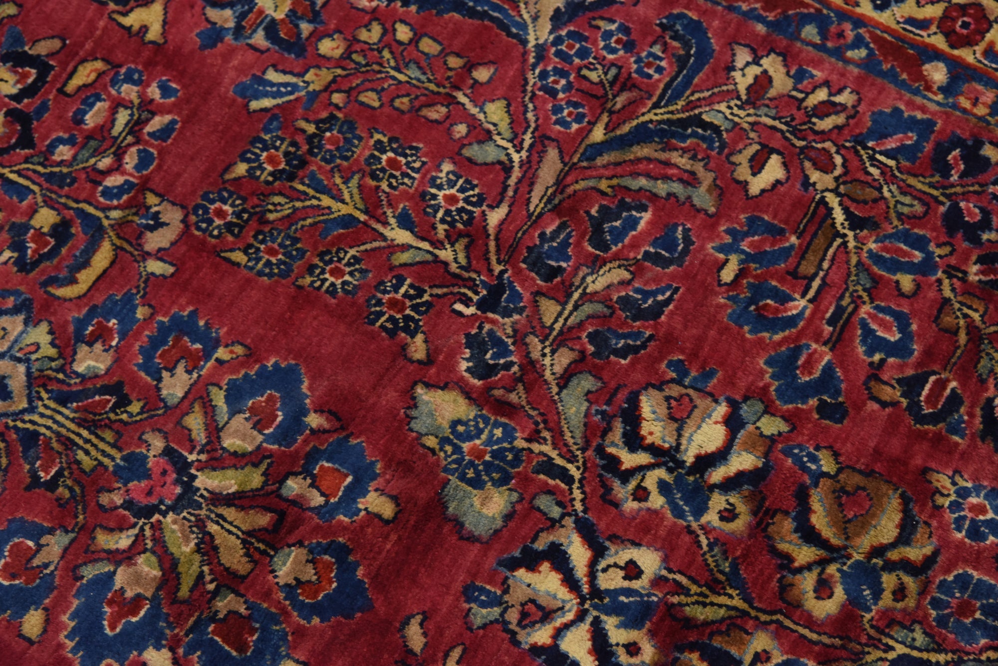 11' 9 x 19' Hand Knotted Sarough Persian Wool Rug
