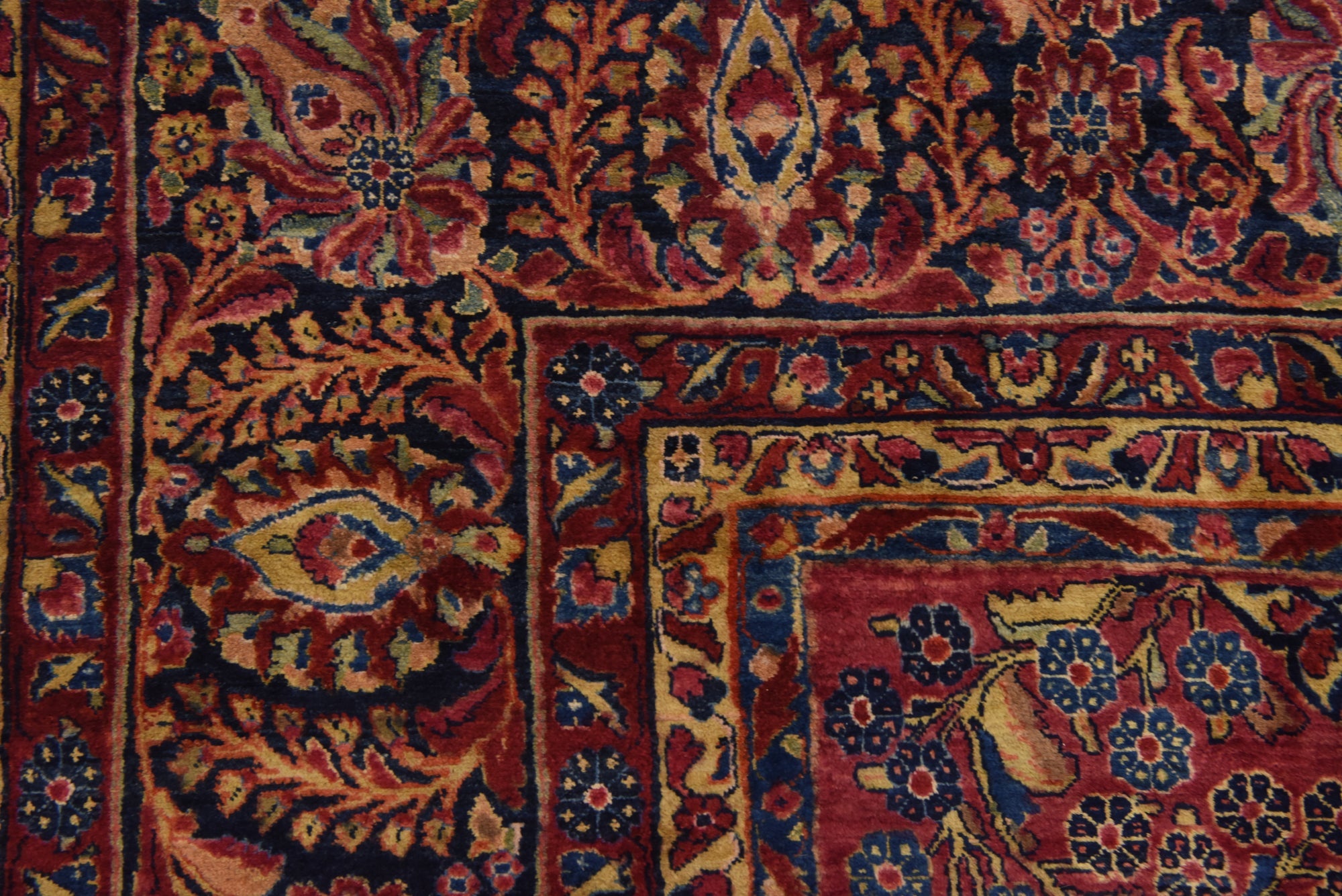 11' 9 x 19' Hand Knotted Sarough Persian Wool Rug