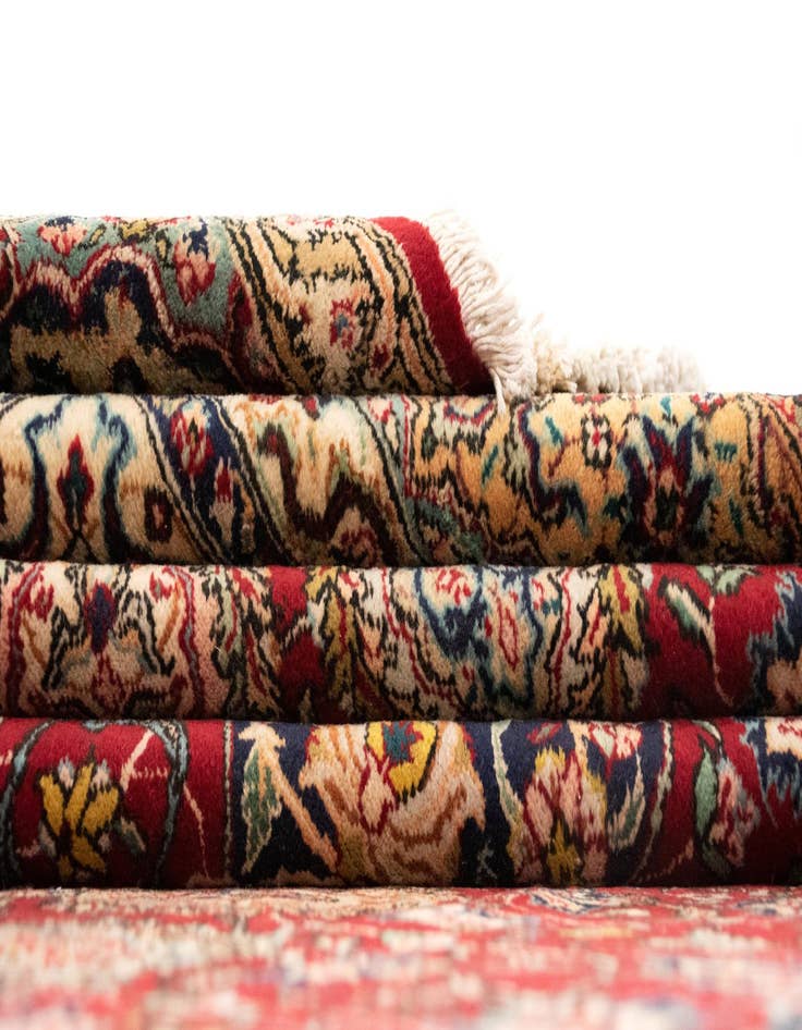 Detail image of 9' 1 x 15' 6  Hand Knotted Sarough Persian Wool Rug