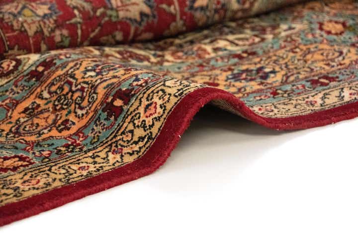 9' 1 x 15' 6 Hand Knotted Sarough Persian Wool Rug