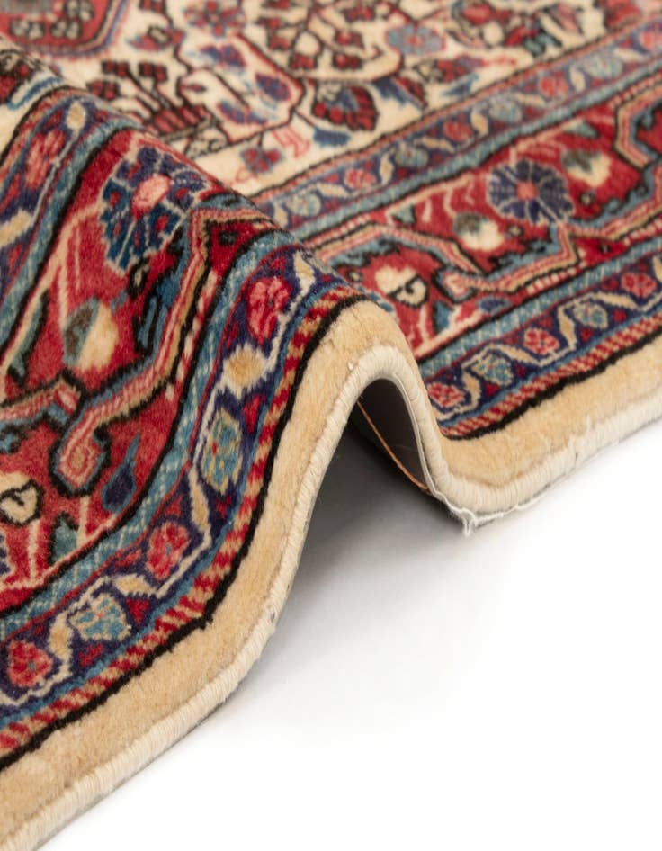 Detail image of 3' 5 x 5' 5  Hand Knotted Sarough Persian Wool Rug