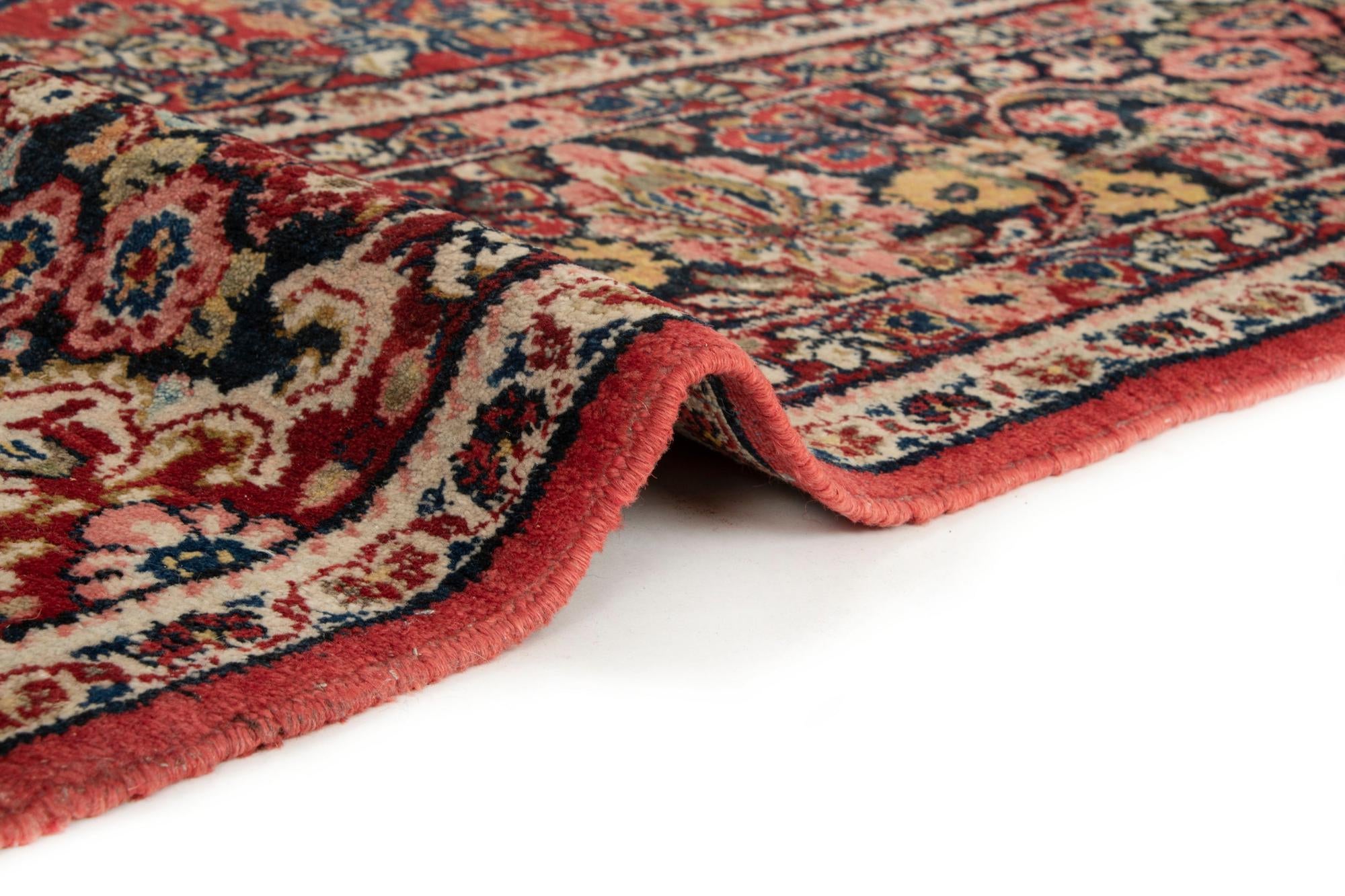 8' 10 x 11' 11 Hand Knotted Sarough Persian Wool Rug