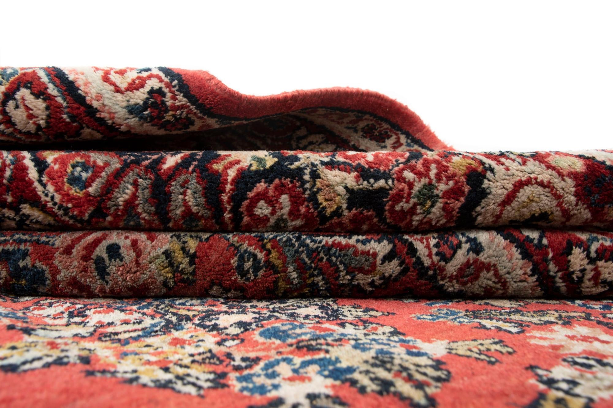 8' 10 x 11' 11 Hand Knotted Sarough Persian Wool Rug