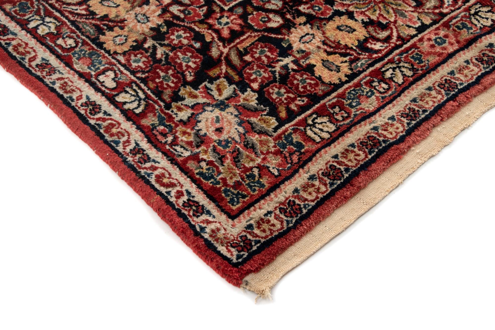 8' 10 x 11' 11 Hand Knotted Sarough Persian Wool Rug